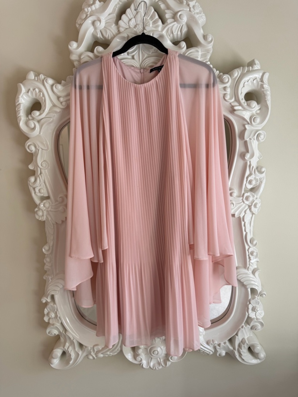 Alex Marie Pink Pleated Dress - 4